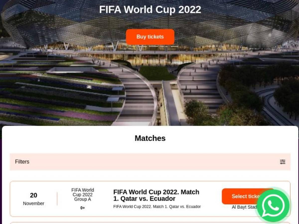 Cuidado con los fraudes durante el Mundial Qatar-2022
