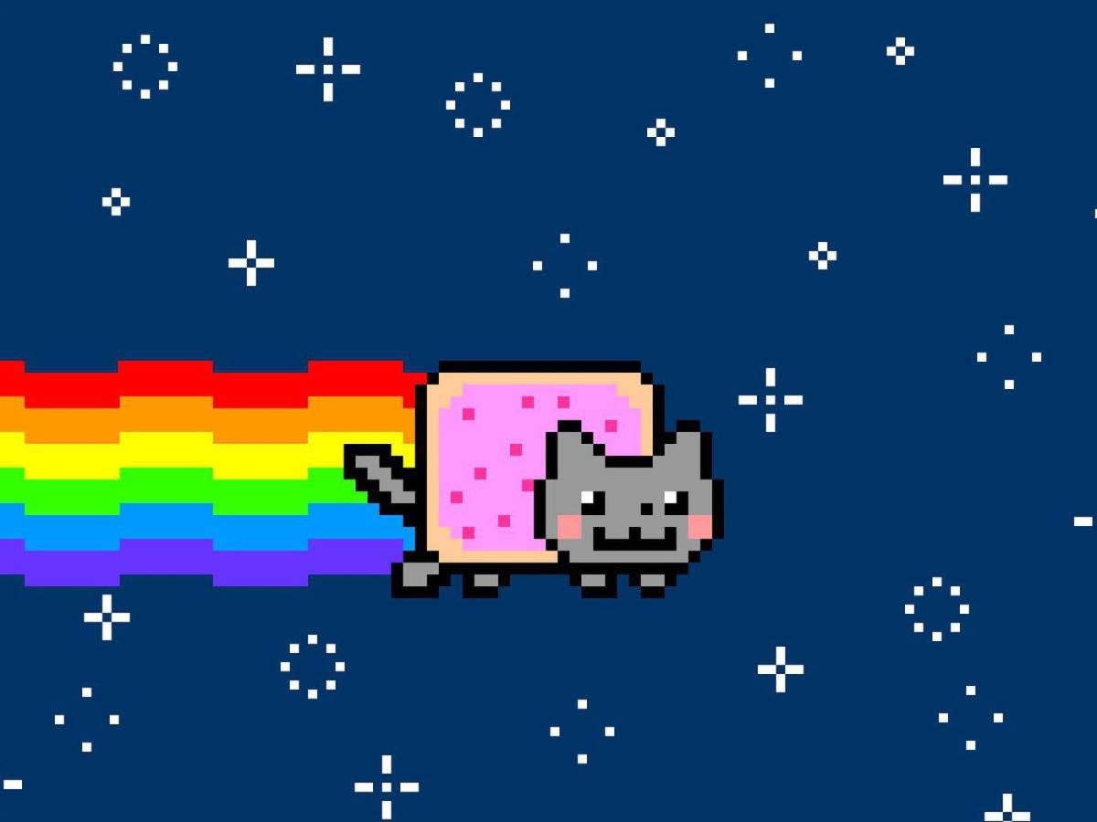 Arte digital: NFT de Nyan Cat se vendió por casi US$600.000.