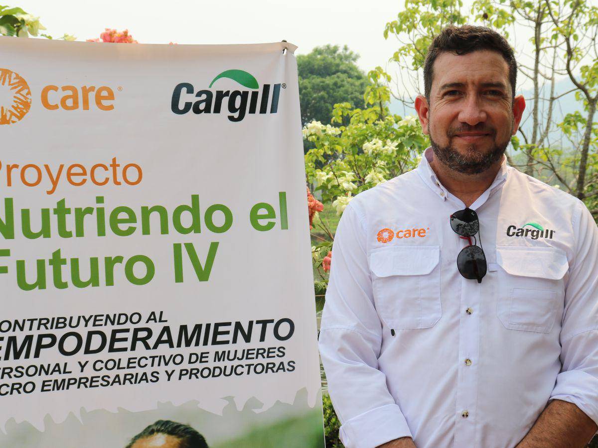 Edgar Medina, coordinador del proyecto Nutriendo el Futuro de CARE