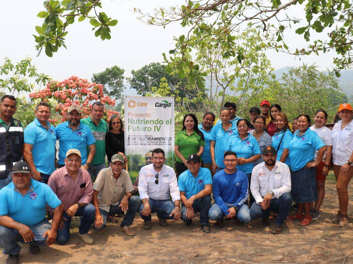 Cargill y CARE, fortaleciendo la capacidad de alcanzar los sueños de miles de productores hondureños