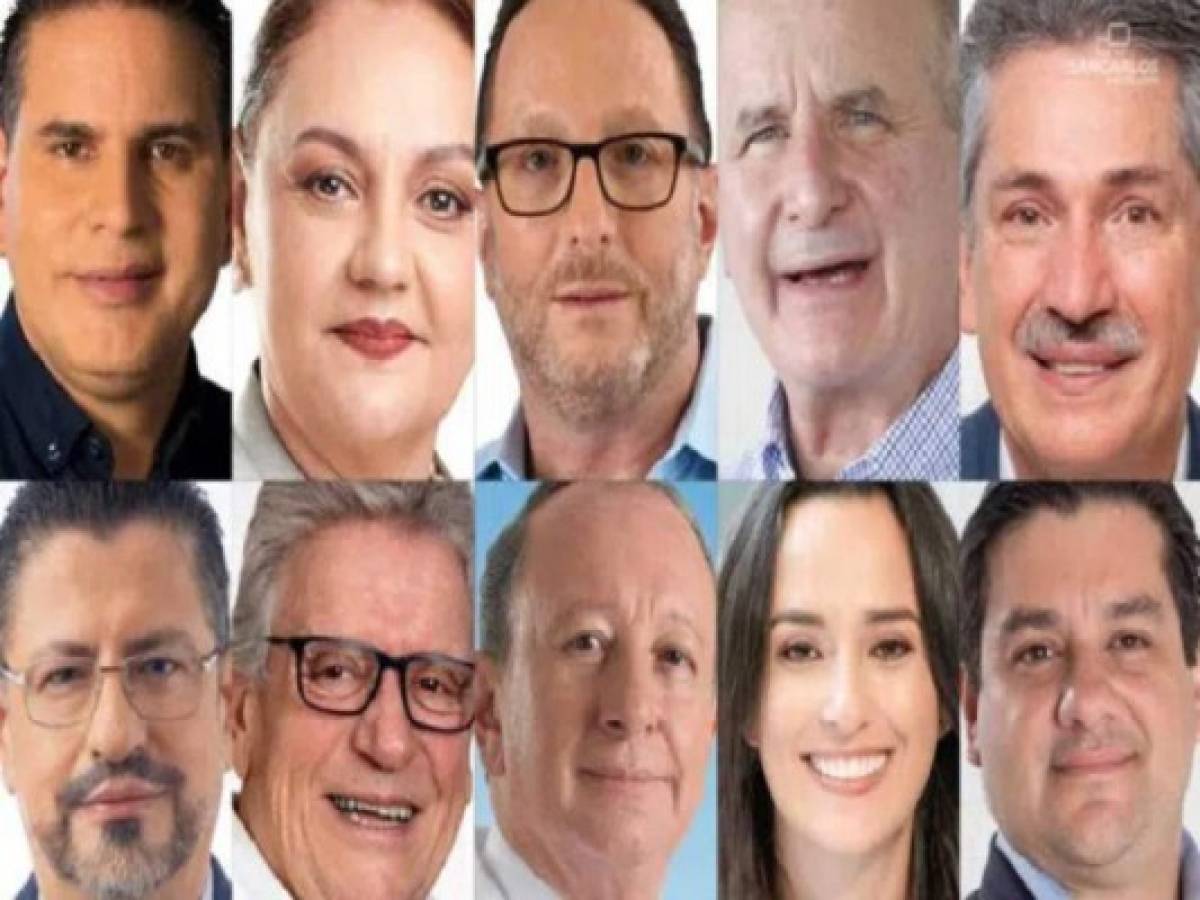 Costa Rica elige presidente entre 25 candidatos y sin favoritos
