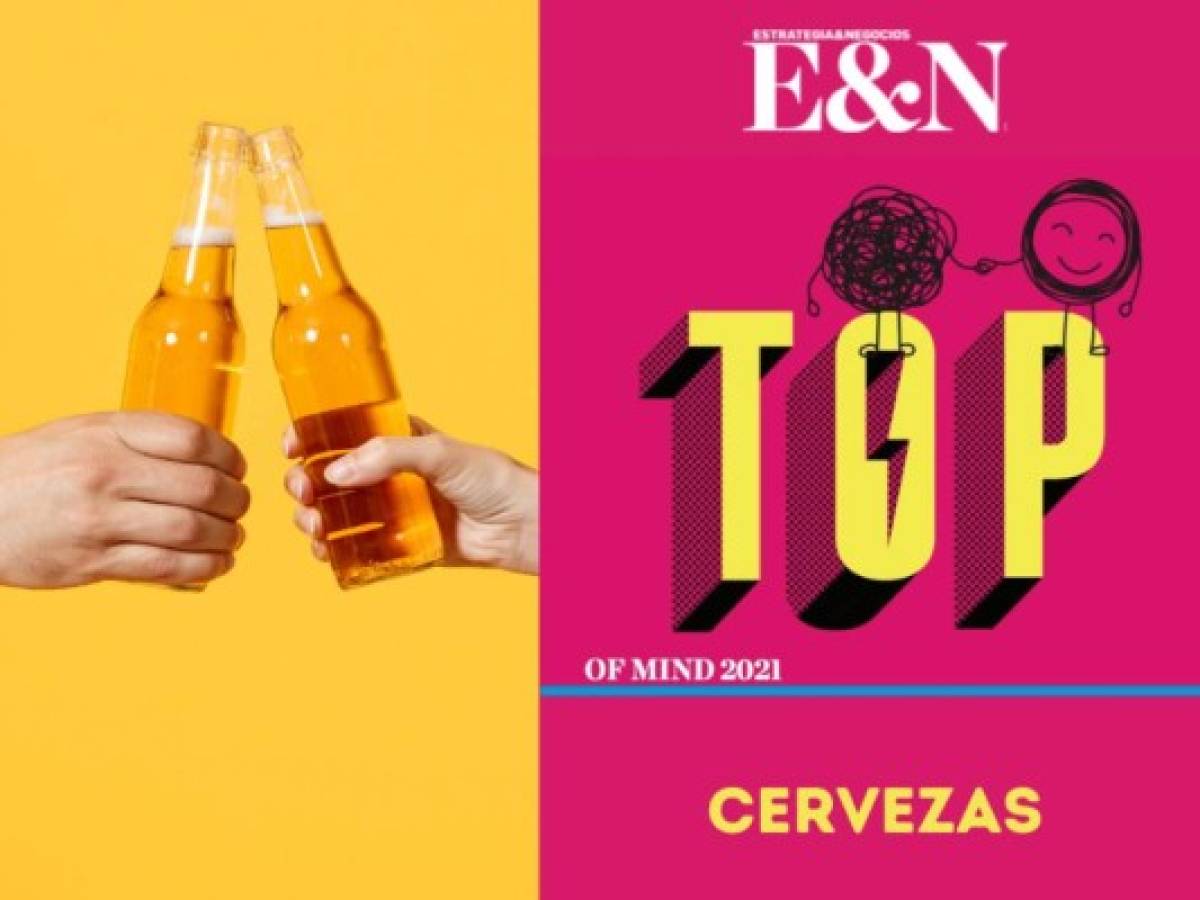 Top of Mind 2021: Cervezas locales dominan la mente de consumidores de Centroamérica