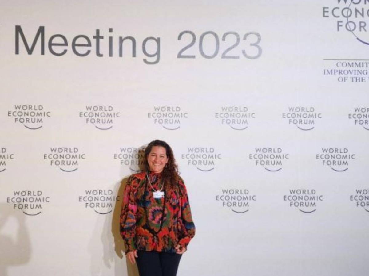 Celina de Sola en Davos 2023: debemos unir esfuerzos para abordar los retos globales