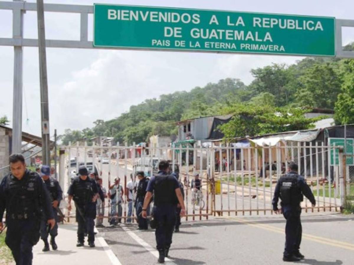EE.UU. enciende alerta roja por frontera Guatemala-México
