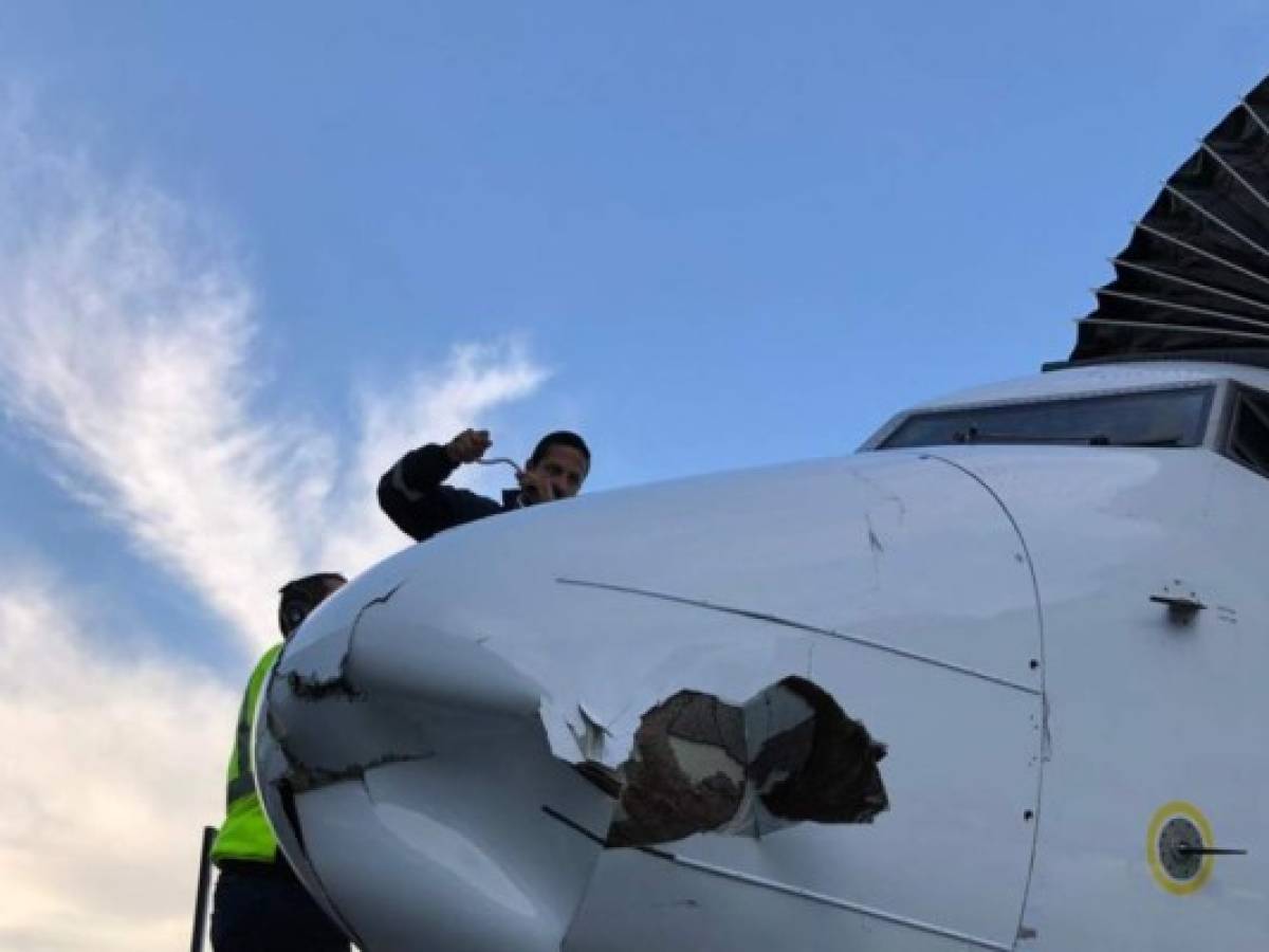 Aeroméxico investiga supuesto choque de dron contra uno de sus aviones