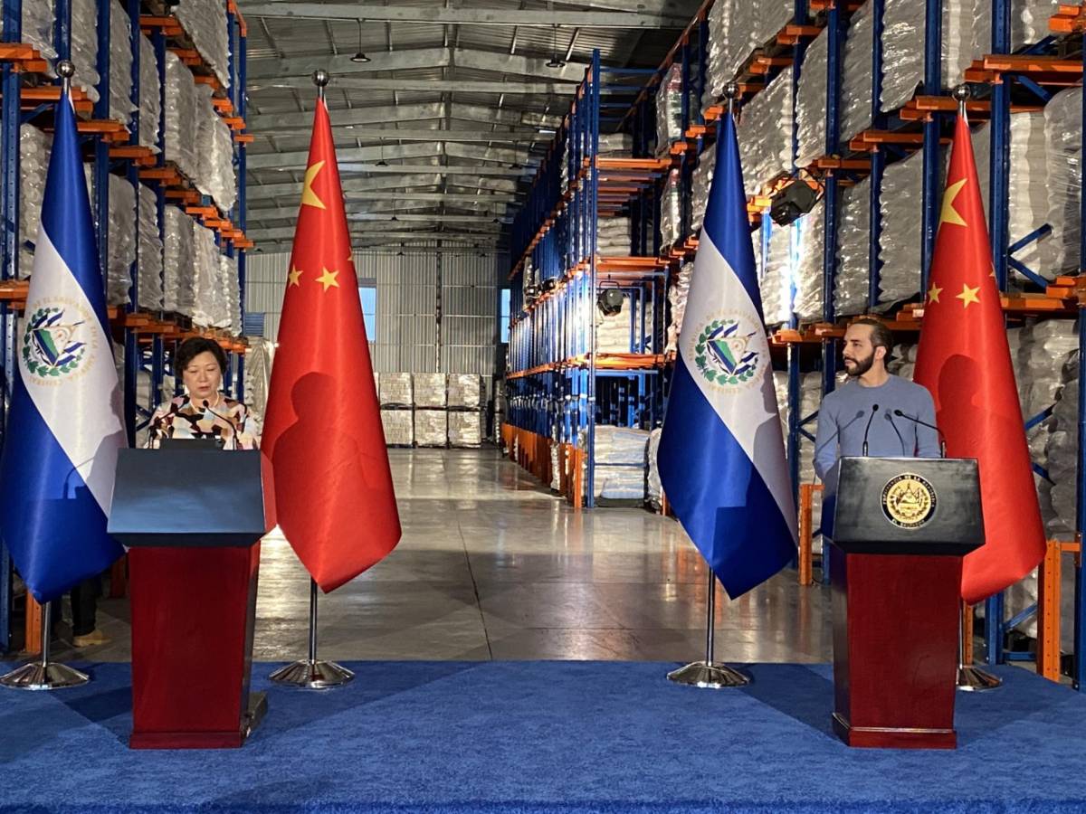 El Salvador y China comenzarán a negociar un Tratado de Libre Comercio