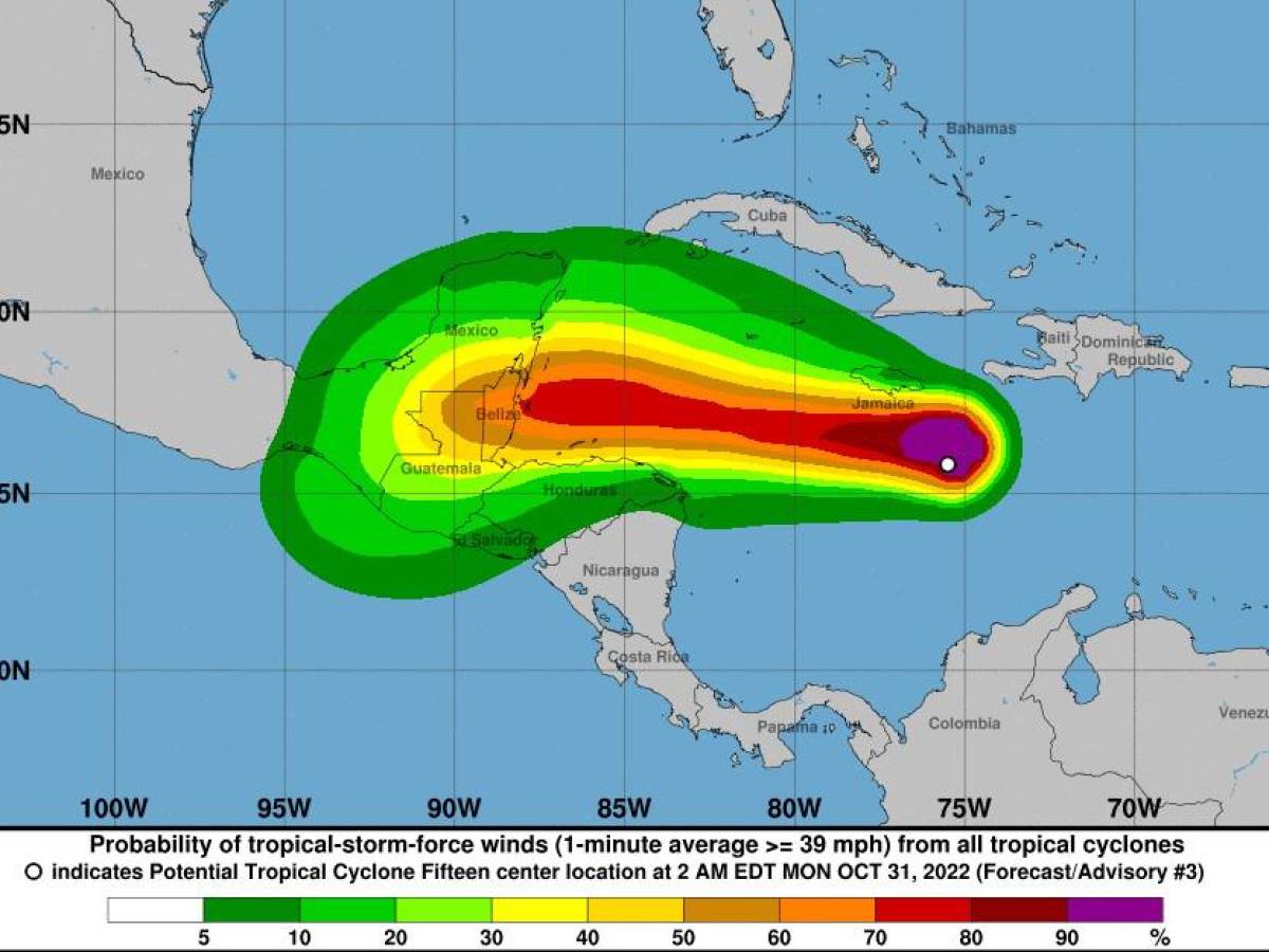 Centroamérica atenta ante posible surgimiento de ciclón tropical en el Caribe