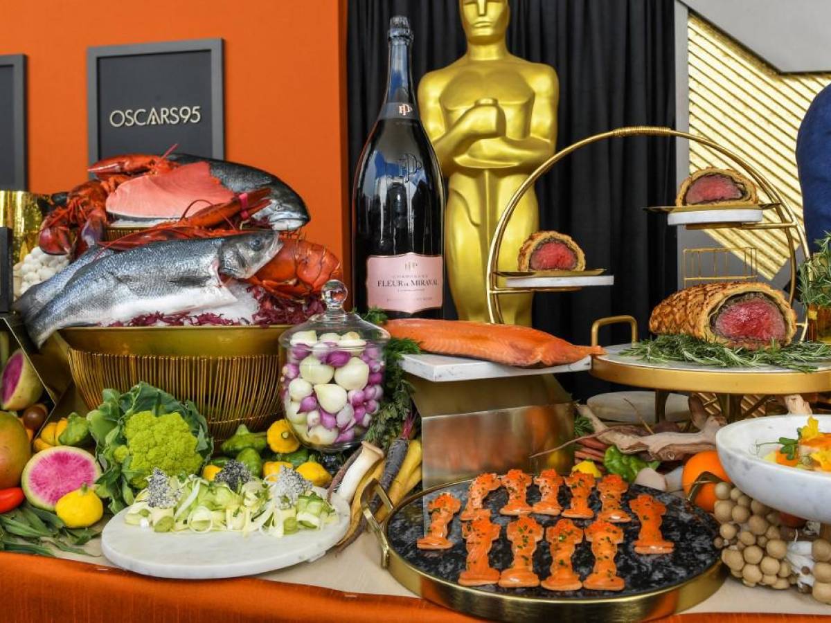 Menú de la gala de los Oscars: Tostadas de salmón y cigarrillos de chocolate