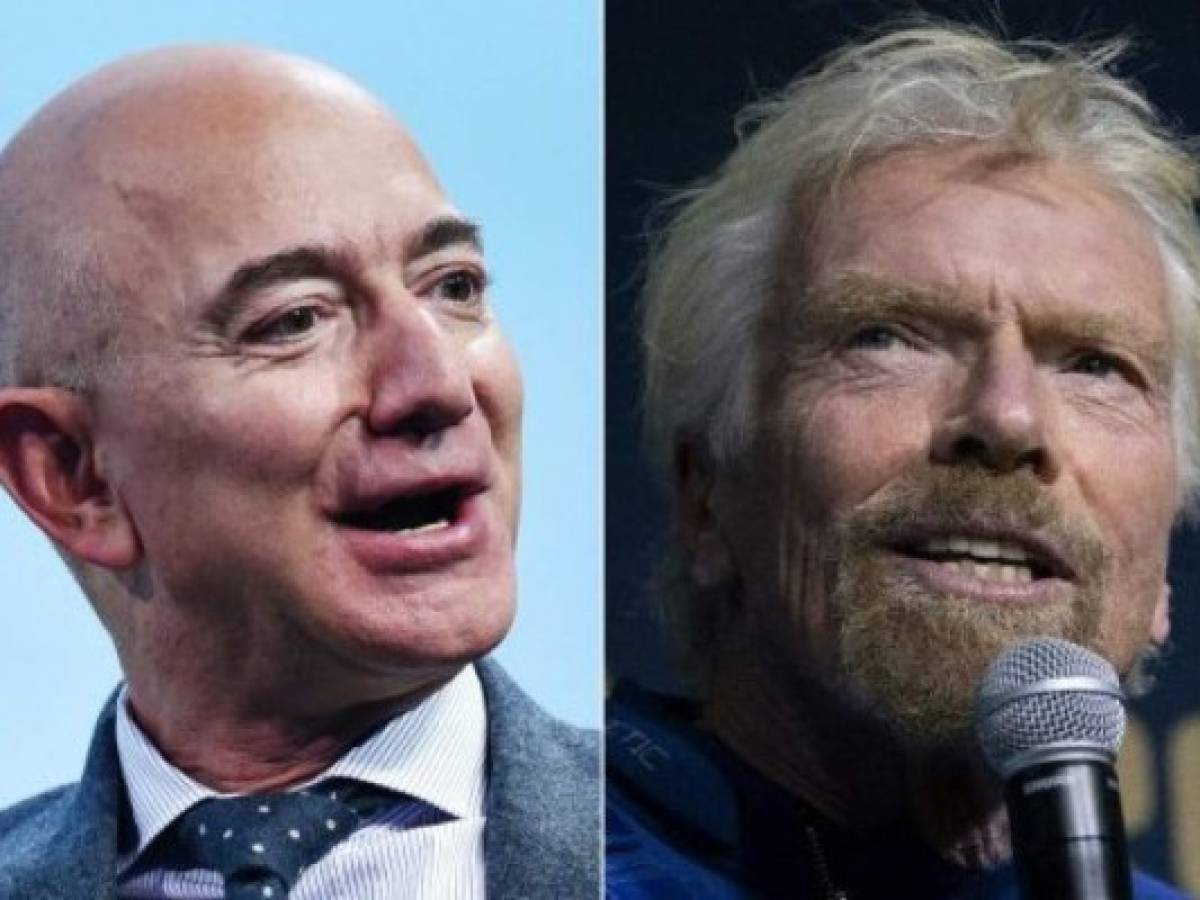 Branson vs. Bezos: ¿quién de los millonarios tiene el mejor plan de vuelo al espacio?