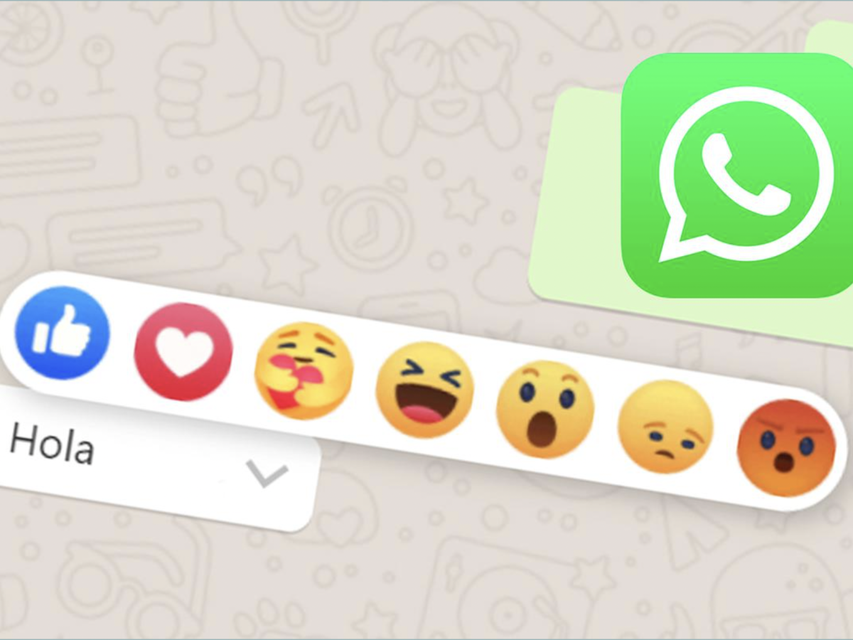 Las reacciones a los mensajes de WhatsApp ya están disponibles