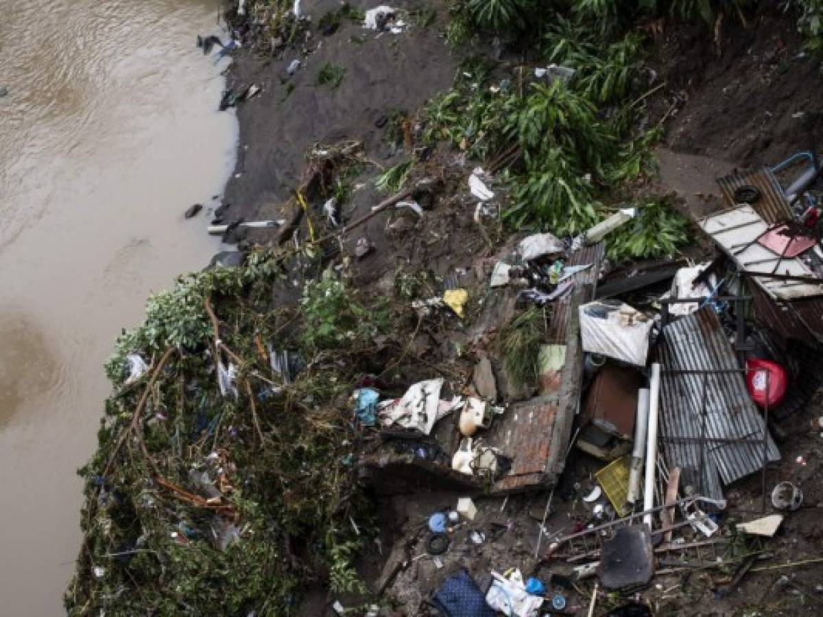 Tormenta Amanda deja destrucción en El Salvador, Guatemala y Honduras