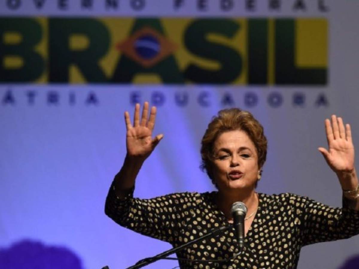 Dilma declara hoy ante el Senado brasileño, en acto final del 'impeachment'