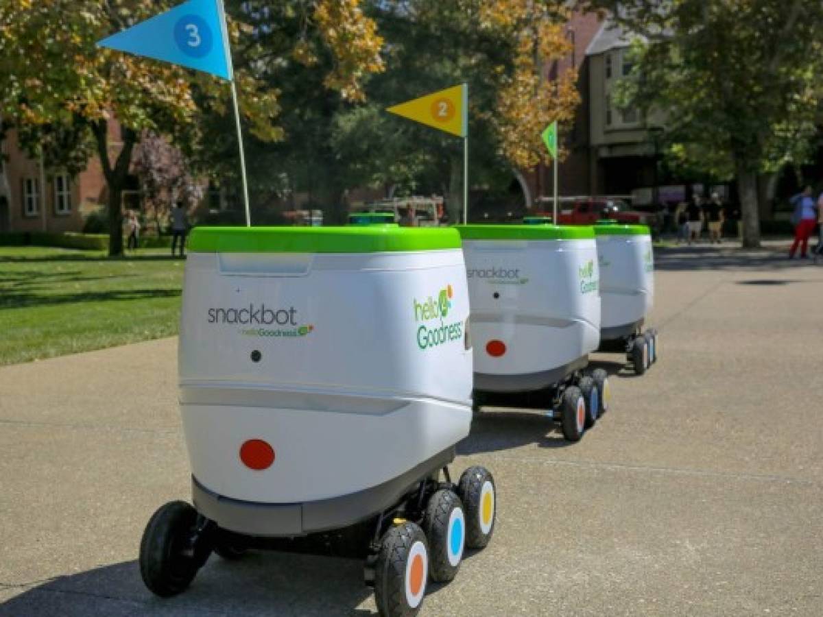 Snackbot, el robot repartidor de PepsiCo