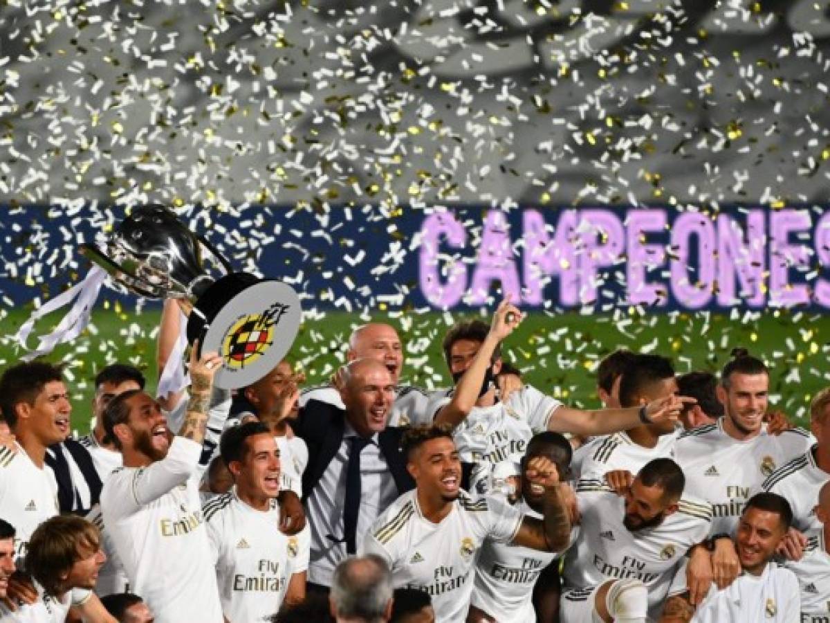 El Real Madrid gana su 34ª Liga española