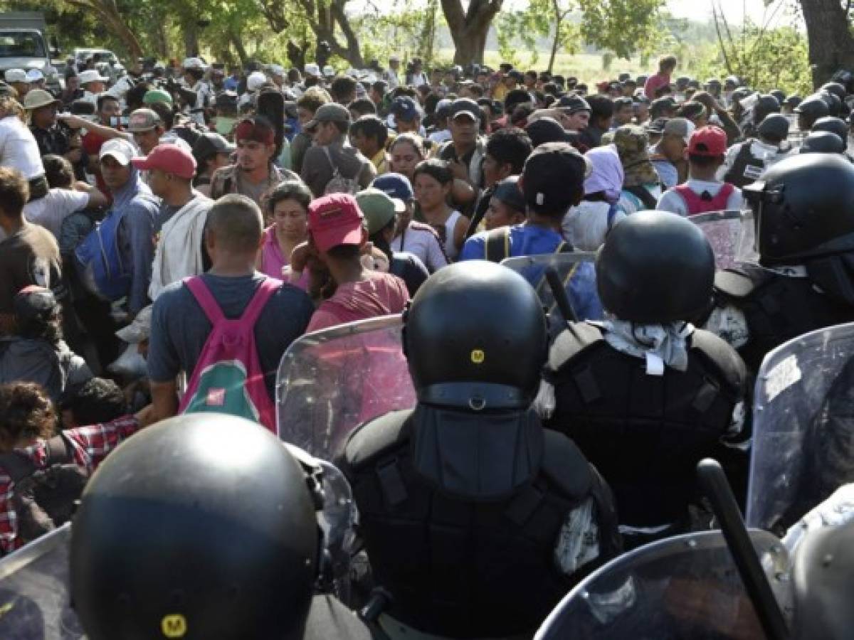Honduras y El Salvador detienen a supuestos organizadores de caravana migratoria