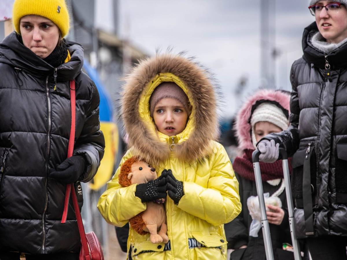 Guerra en Ucrania: Miles de niños, ante el peligro de la explotación y la trata