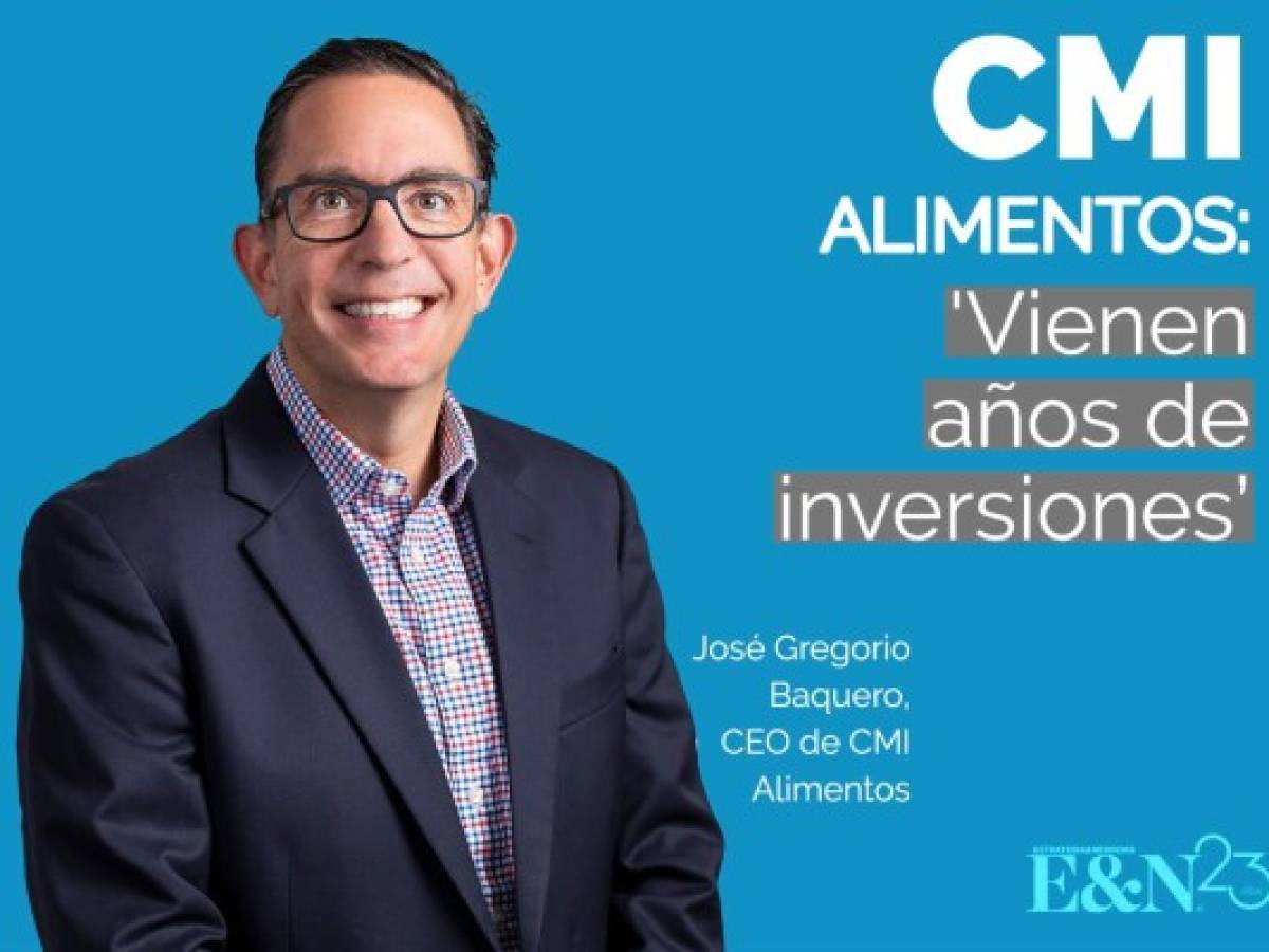 José Gregorio Baquero, CEO de CMI Alimentos: 'Vienen años de inversiones'