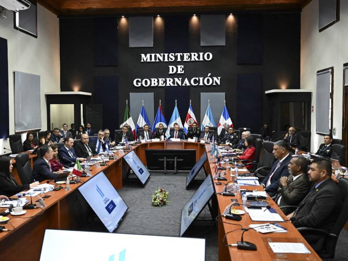 Centroamérica, México y Dominicana acuerdan coordinar lucha contra narcos y pandillas