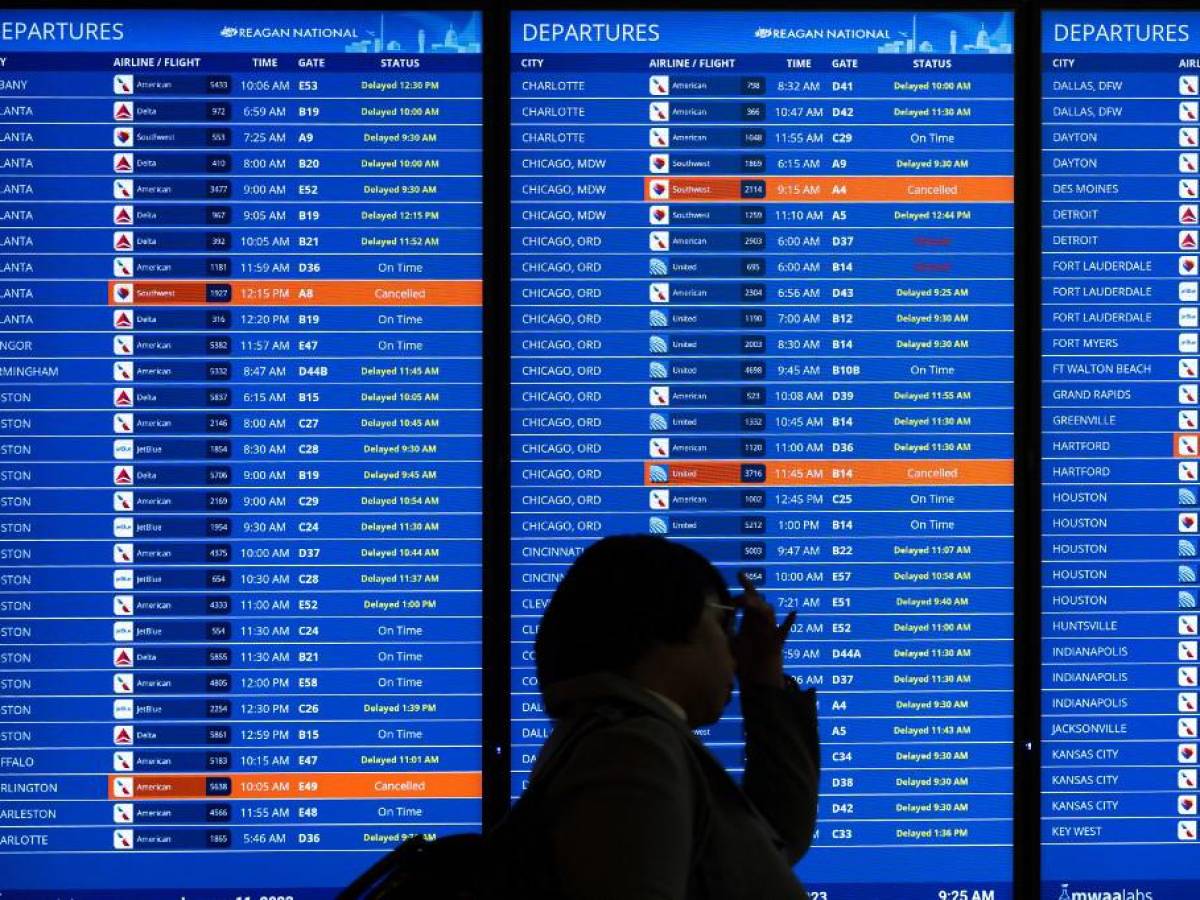 Error humano provocó el paro del tráfico aéreo en EEUU