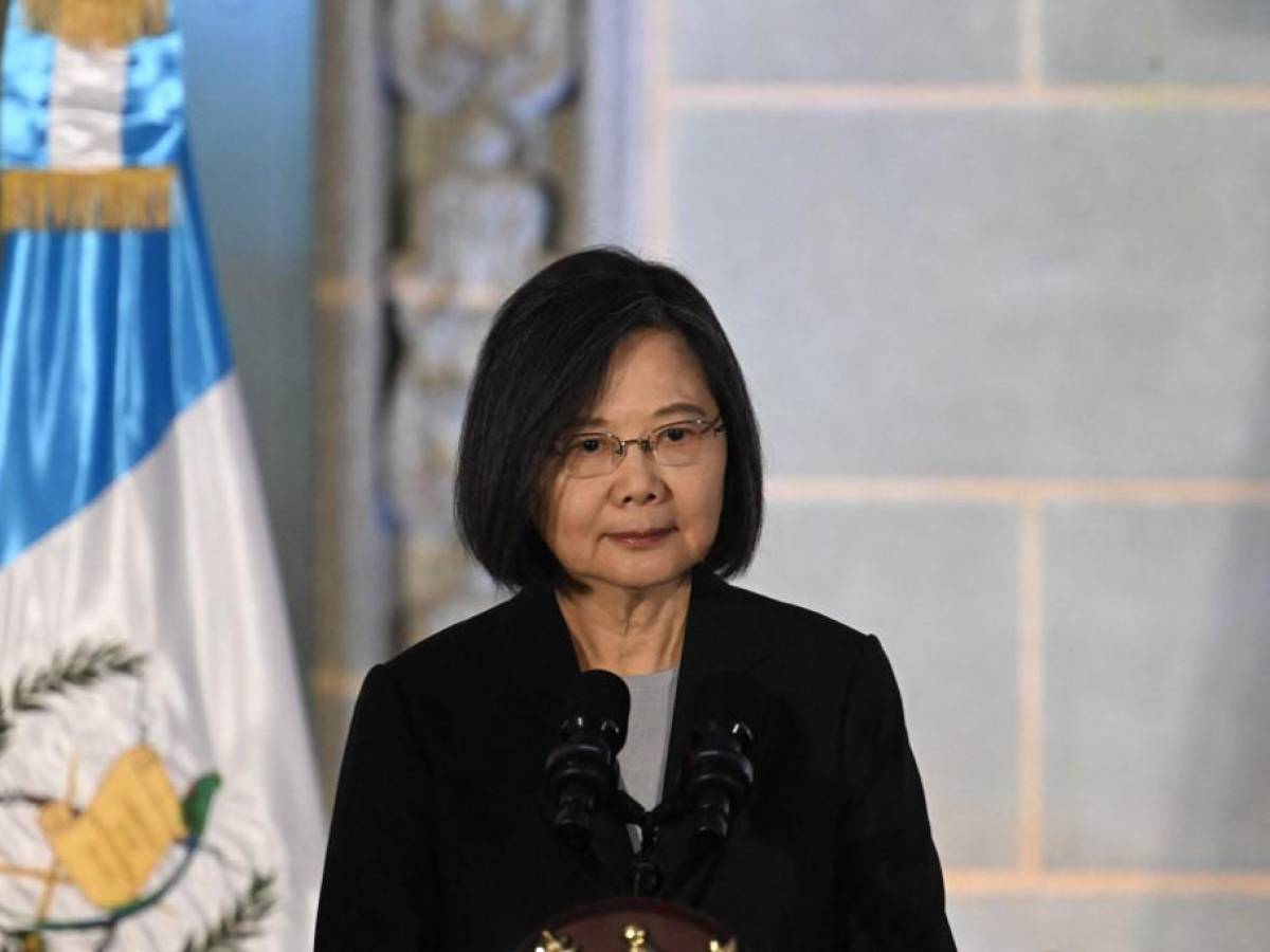 Presidenta de Taiwán promete en gira centroamericana asistencia a sus ‘aliados diplomáticos’