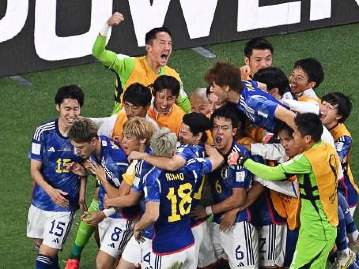 Japón firma ante Alemania otra remontada histórica en Qatar-2022