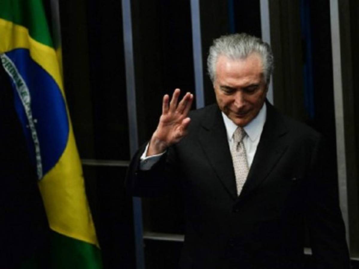 Brasil: la popularidad de Michel Temer cae en forma vertiginosa