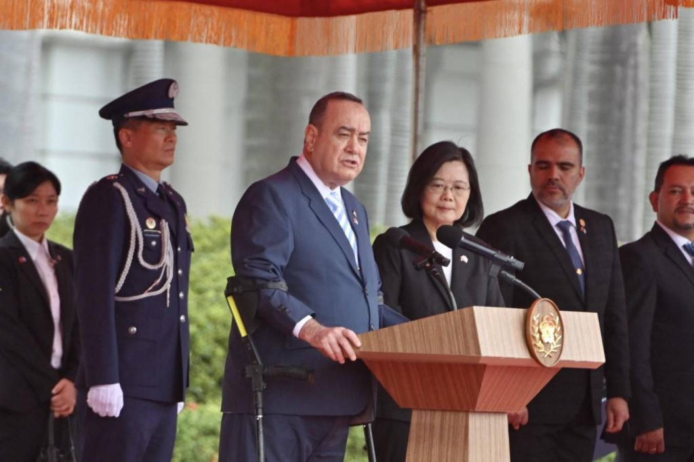 Presidente de Guatemala promete ser ‘sólido aliado’ de Taiwán