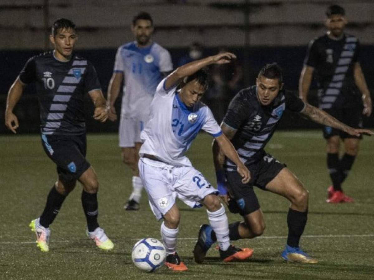 Nicaragua y Guatemala empatan 0-0 en reñido duelo amistoso