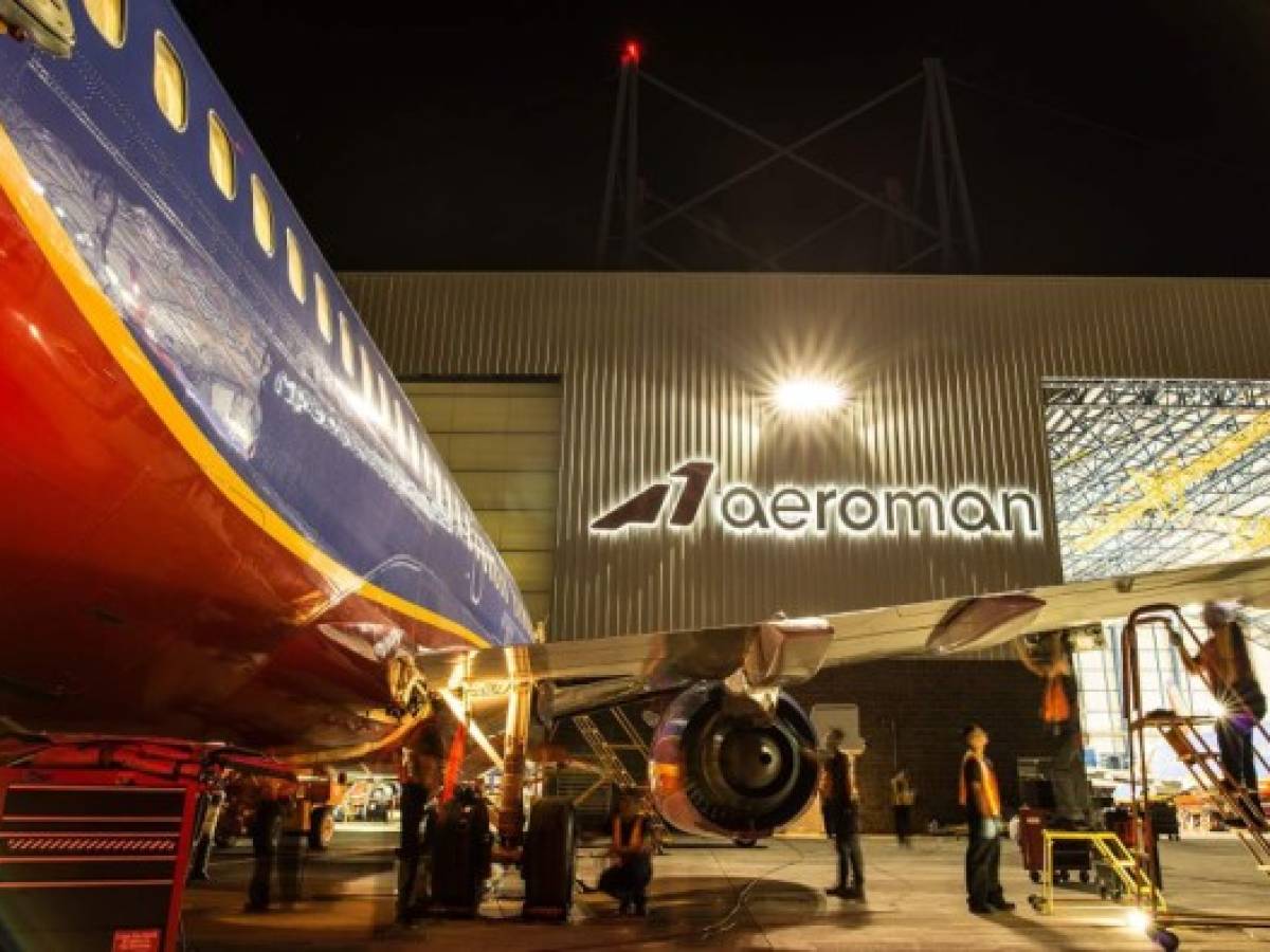 Aeroman tras mercado de reparación de aeronaves de largo radio