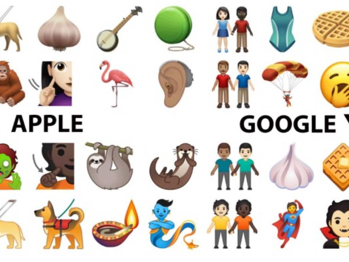 Apple y Google lanzan nuevos emojis con un gran carácter inclusivo