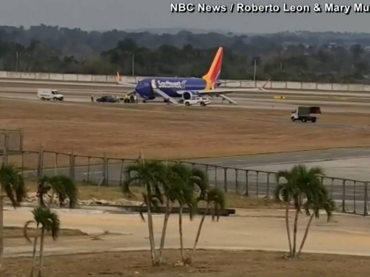 Avión de pasajeros rumbo a EEUU aterriza de emergencia tras despegar de La Habana