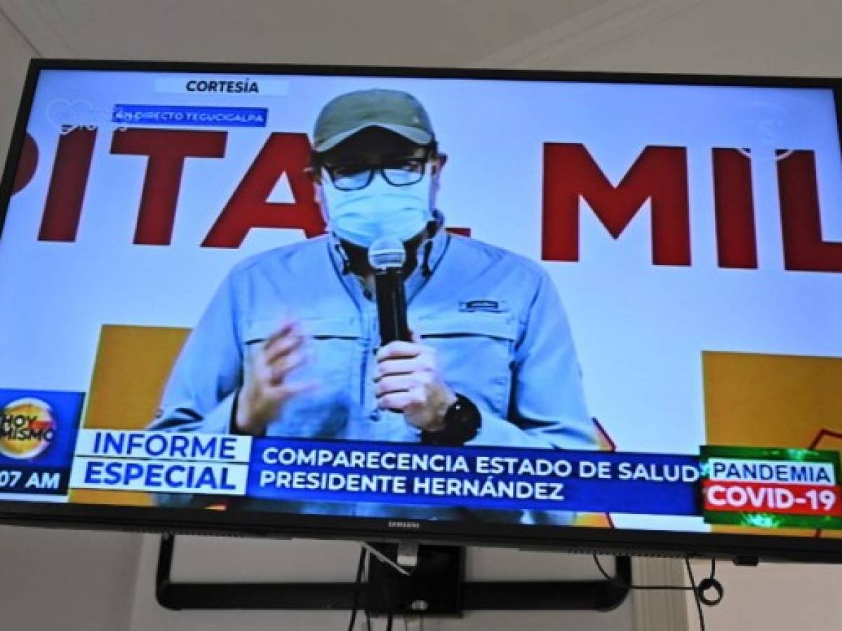 Presidente hondureño recibe alta hospitalaria tras superar el Covid-19