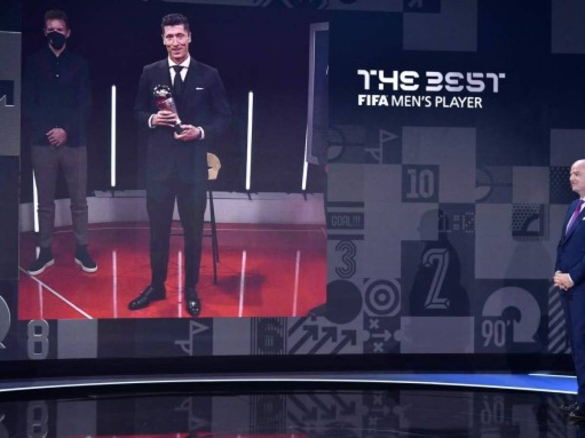 Robert Lewandowski conquista el premio The Best 2021