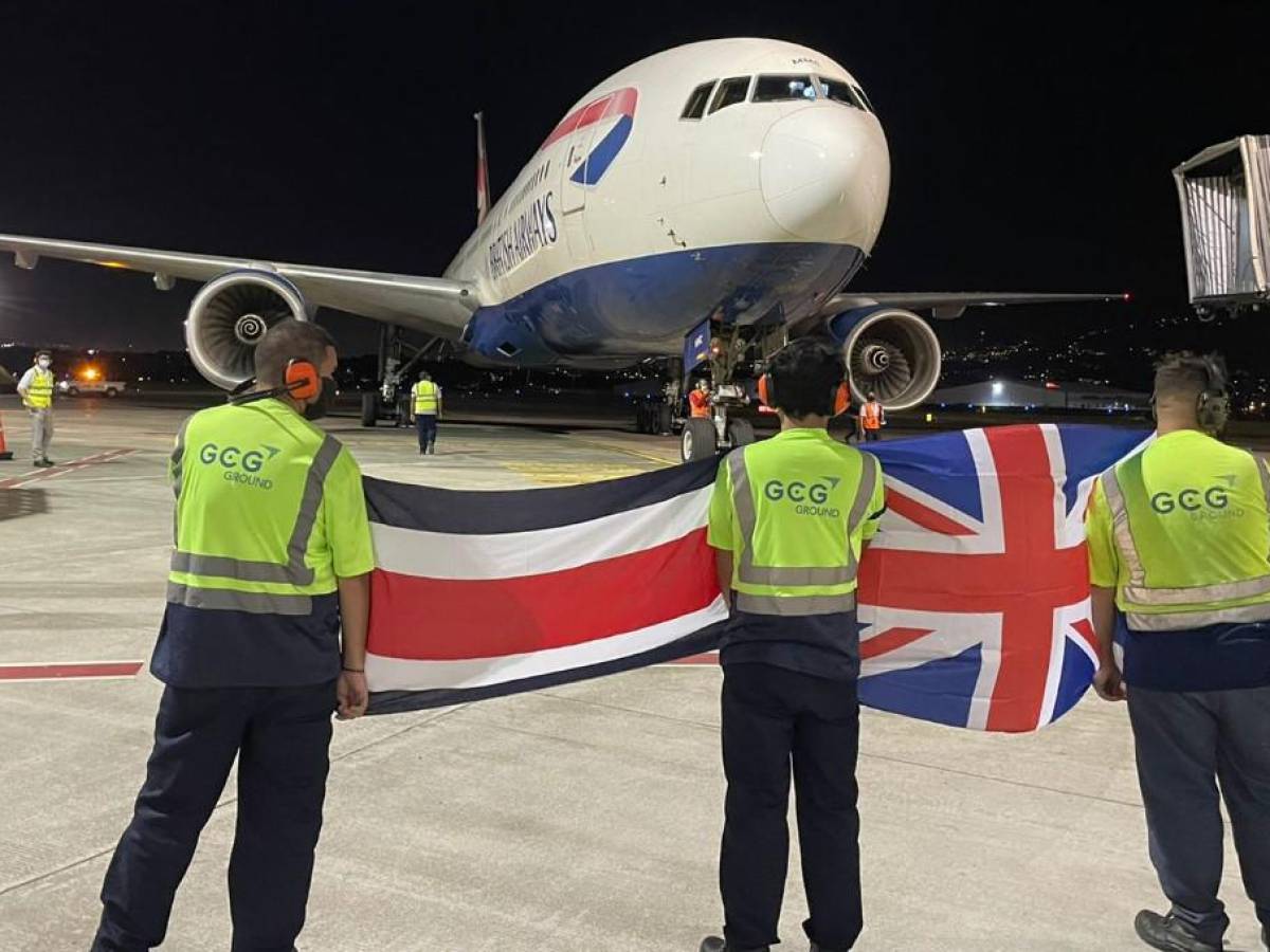 British Airways vuelve a Costa Rica