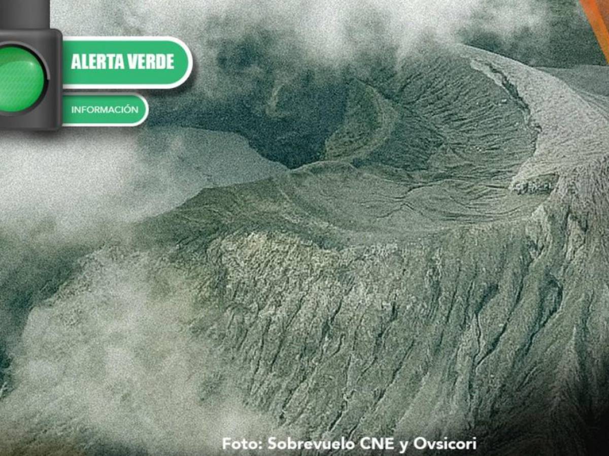 Costa Rica: volcán Rincón de la Vieja hace potente erupción