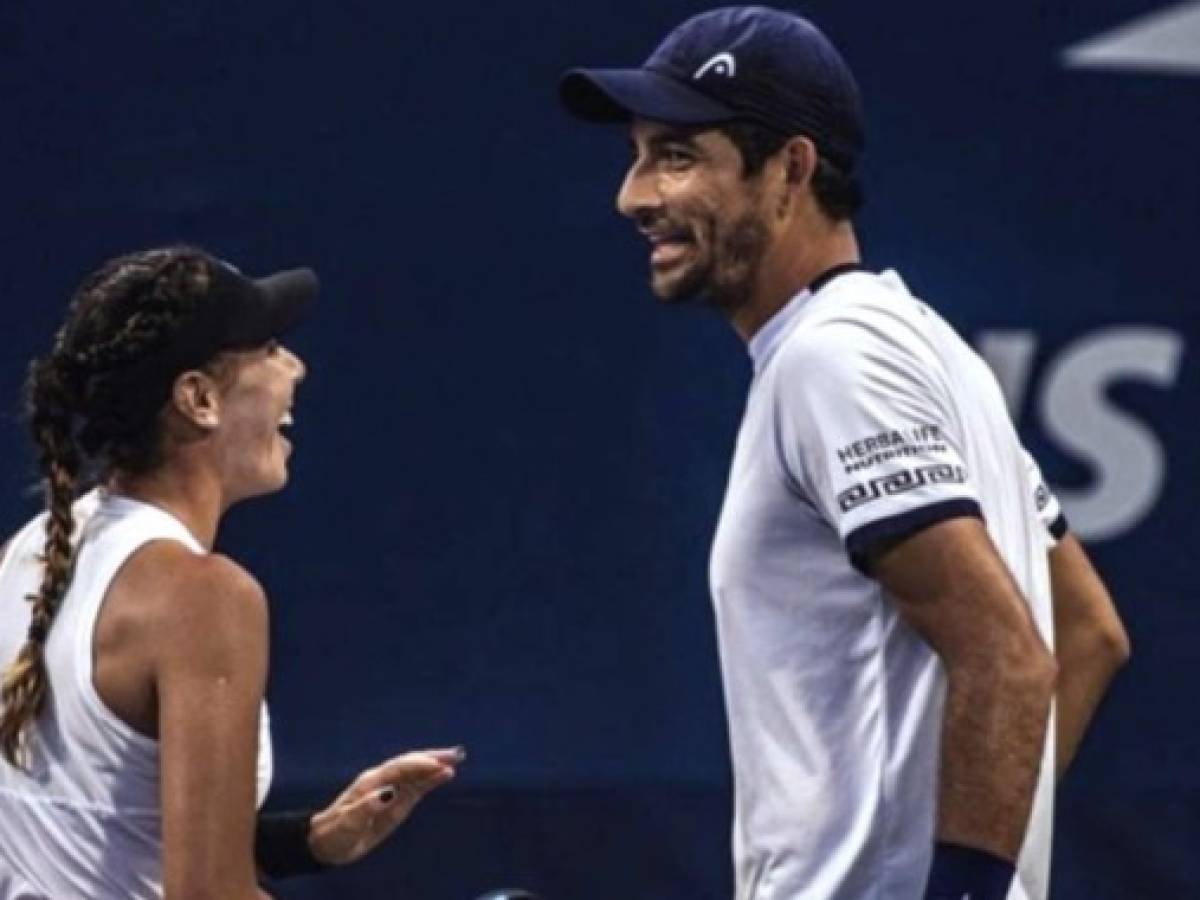 Tenista salvadoreño subcampeón del US Open junto a su compañera Giuliana Olmos