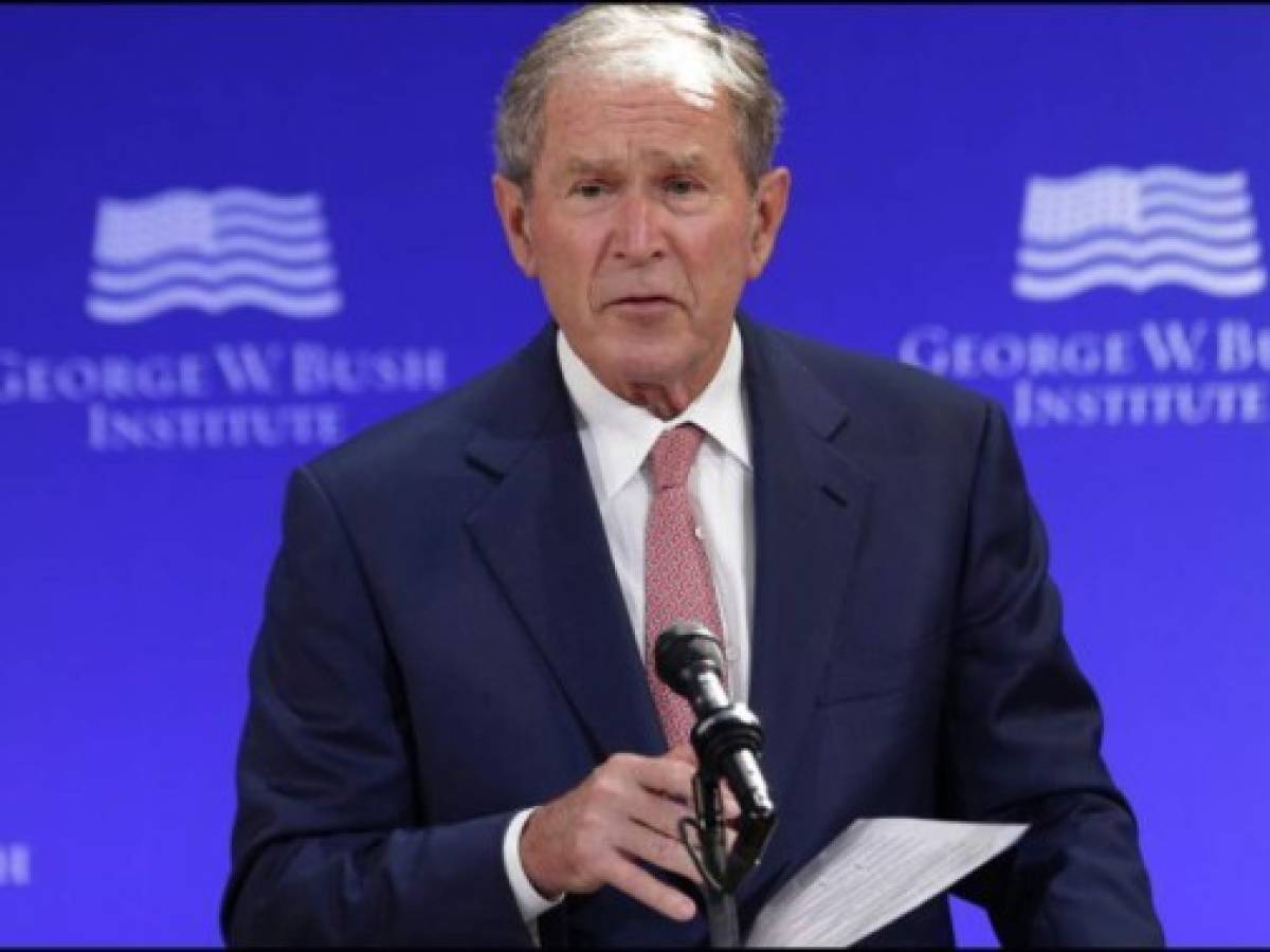 Rusia se entrometió en elección presidencial en EEUU: George W. Bush