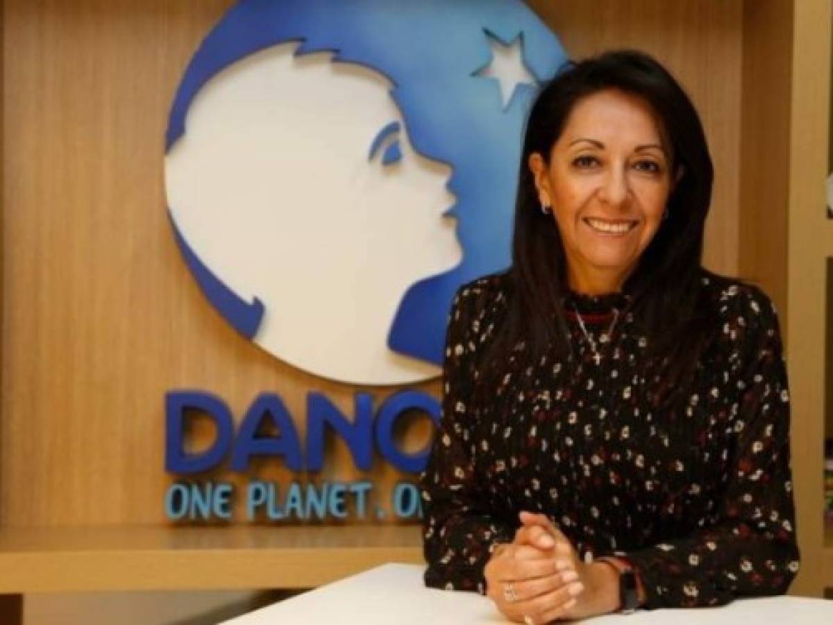 Silvia Dávila, CEO de Danone en América Latina. Mexicana y anteriormente había trabajado en compañías como McDonald’s, Procter & Gamble y Mars.