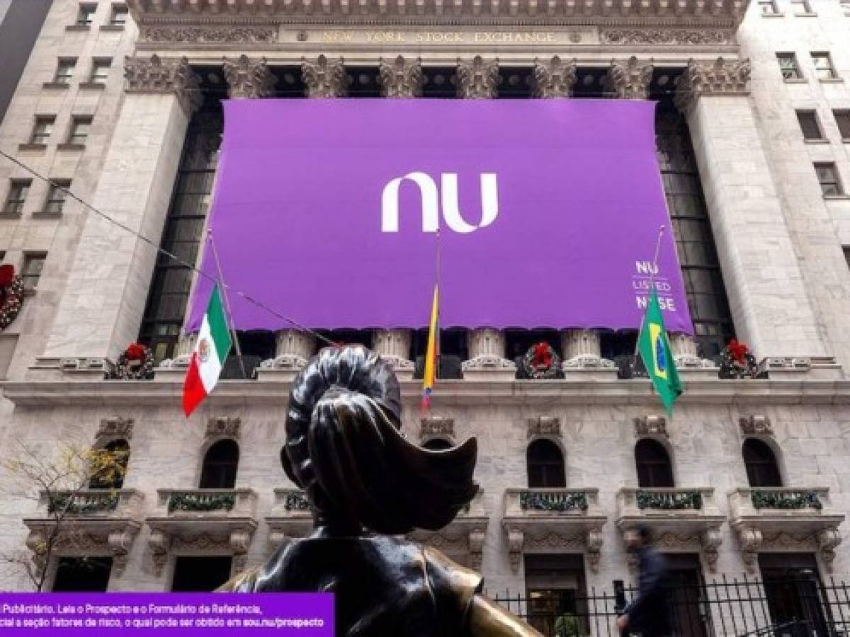 Nubank, la mayor 'fintech' de Latinoamérica, llegó a Wall Street