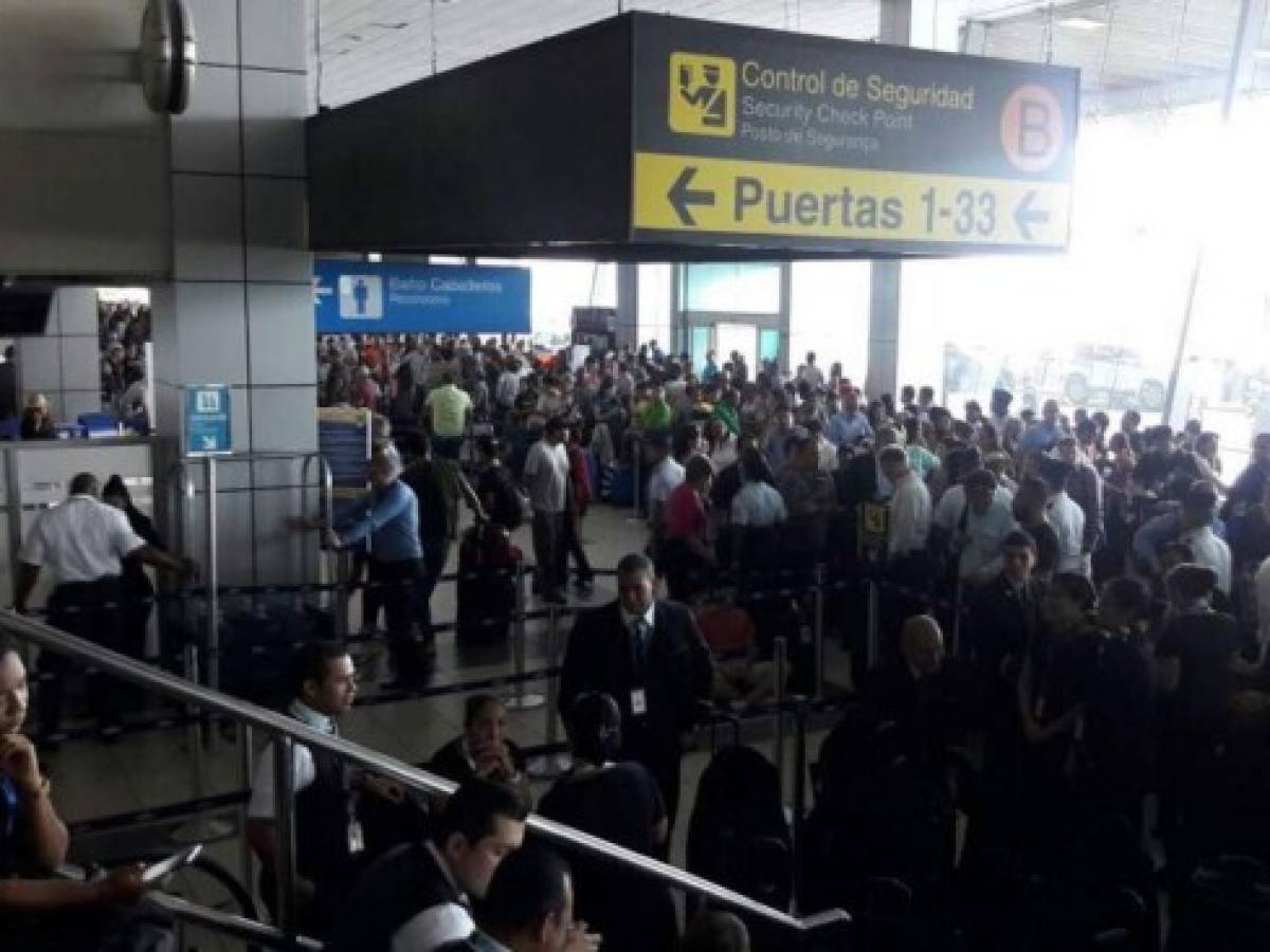 Panamá: Falla eléctrica paraliza el aeropuerto de Tocumen