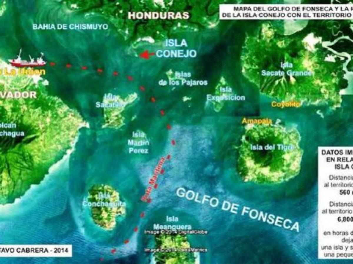 Honduras reclama soberanía sobre el Golfo de Fonseca
