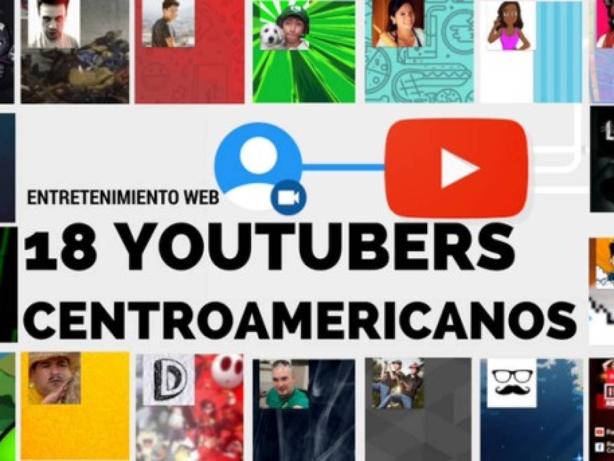Los 18 youtubers más populares de Centroamérica  