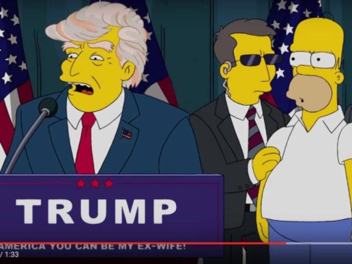 El capítulo de 'Los Simpson' que predijo el triunfo de Trump