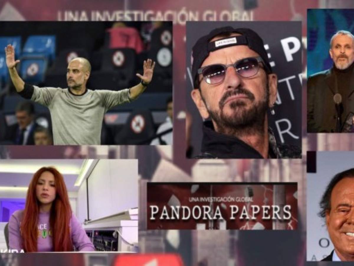 Los famosos que figuran en los Pandora Papers