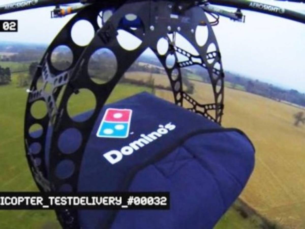 Domino's Pizza comienza a entregar sus productos con drones