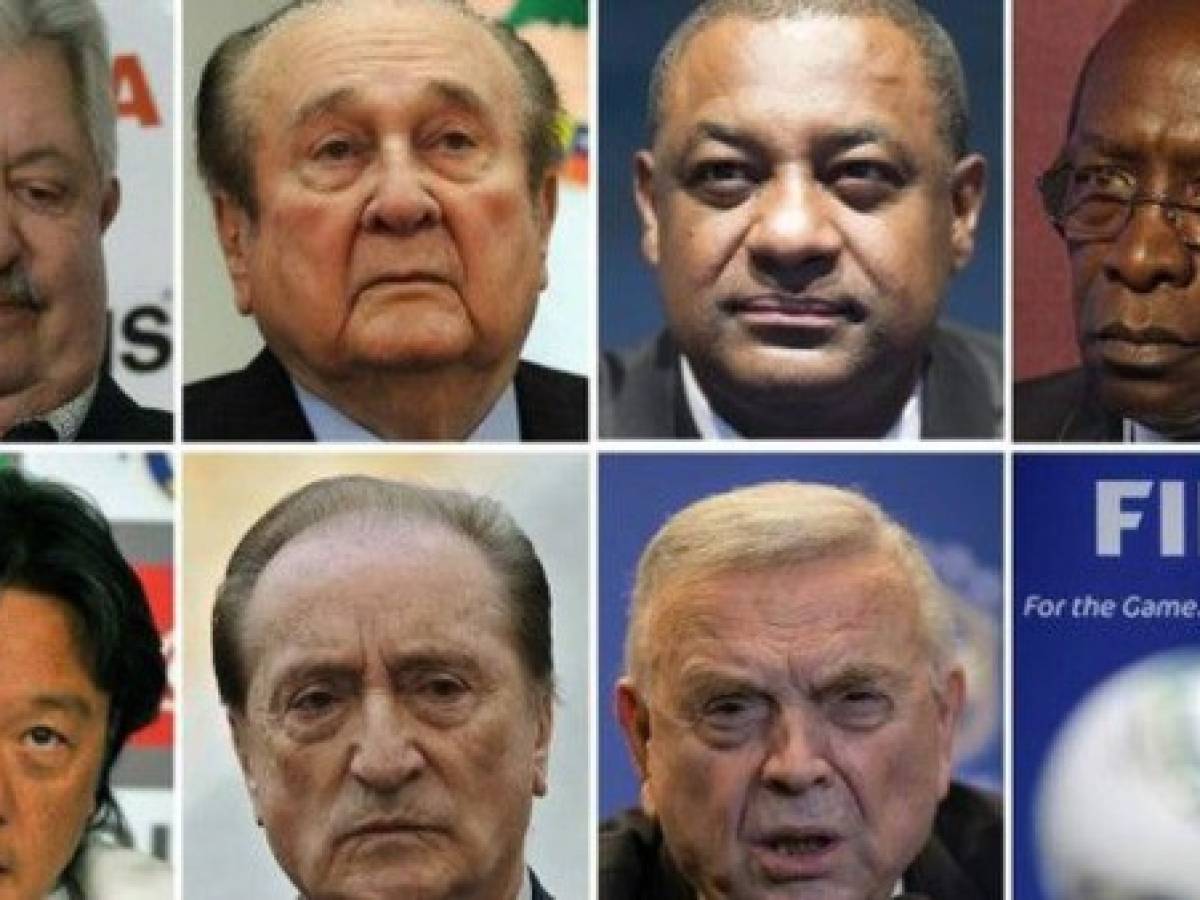 Estos son los 14 dirigentes de la FIFA investigados por el FBI