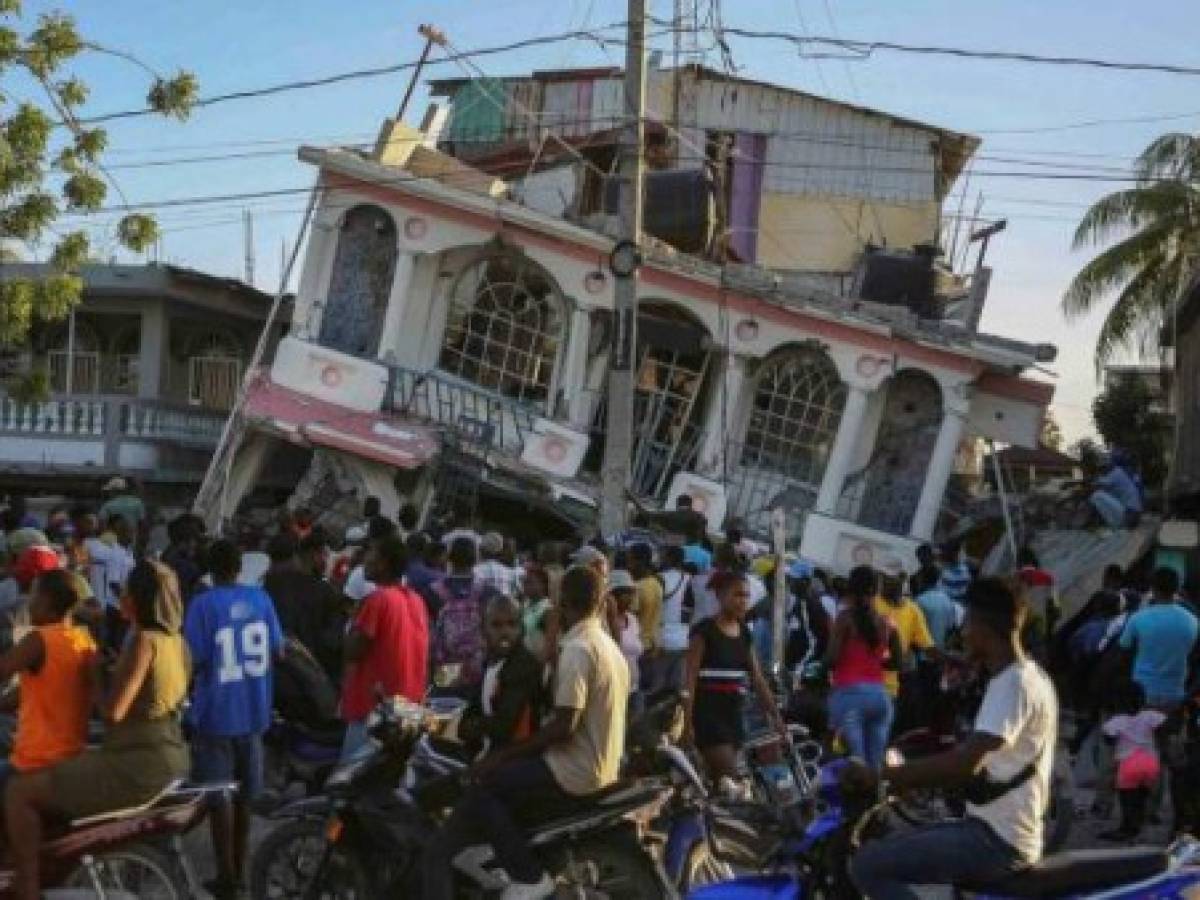 El saldo de víctimas por sismo en Haití sube a 724 muertos
