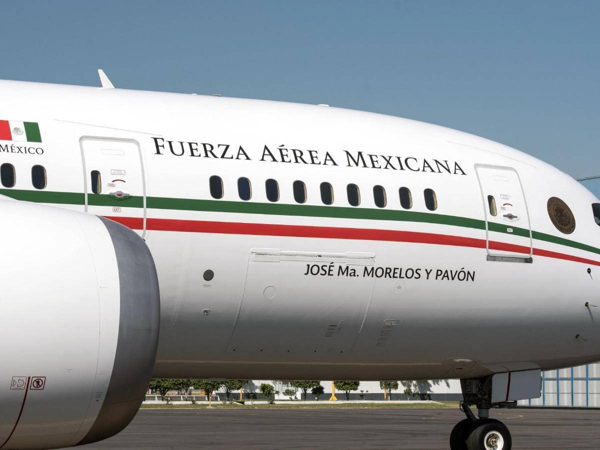 Presidente de México busca rentar avión presidencial para bodas y fiestas