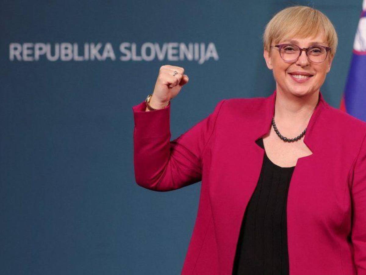 Mediática abogada se convierte en primera mujer presidente de Eslovenia