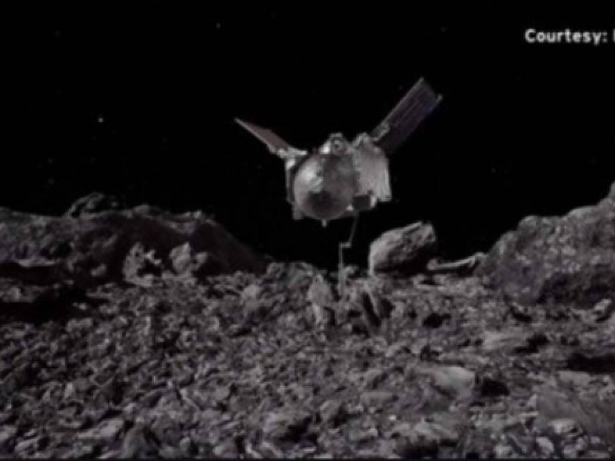 La NASA anuncia que almacenó con éxito muestras de asteroide en sonda Osiris-Rex